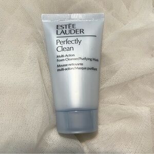 Estee Lauder Perfectly Clean Multi-Action Foaming Cleanser/Mask Sample 1 fl oz